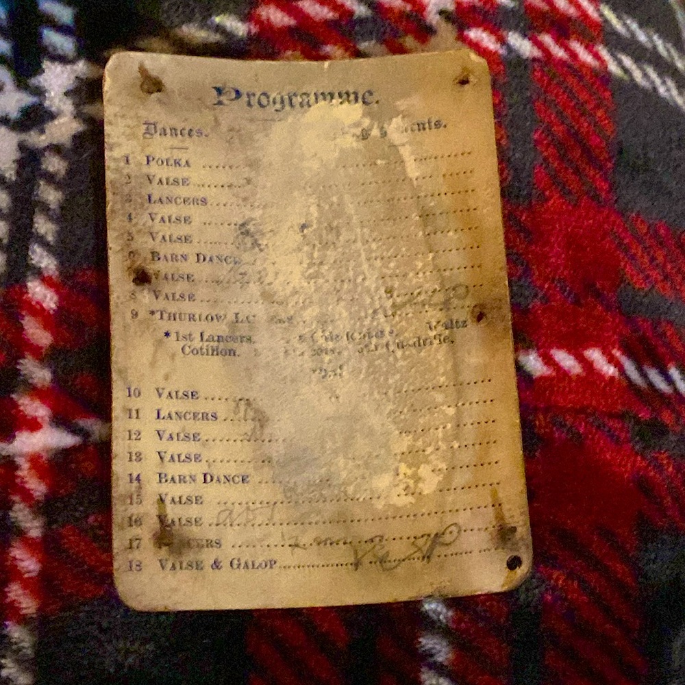 1895 Cinderella Dance Programme - image 2